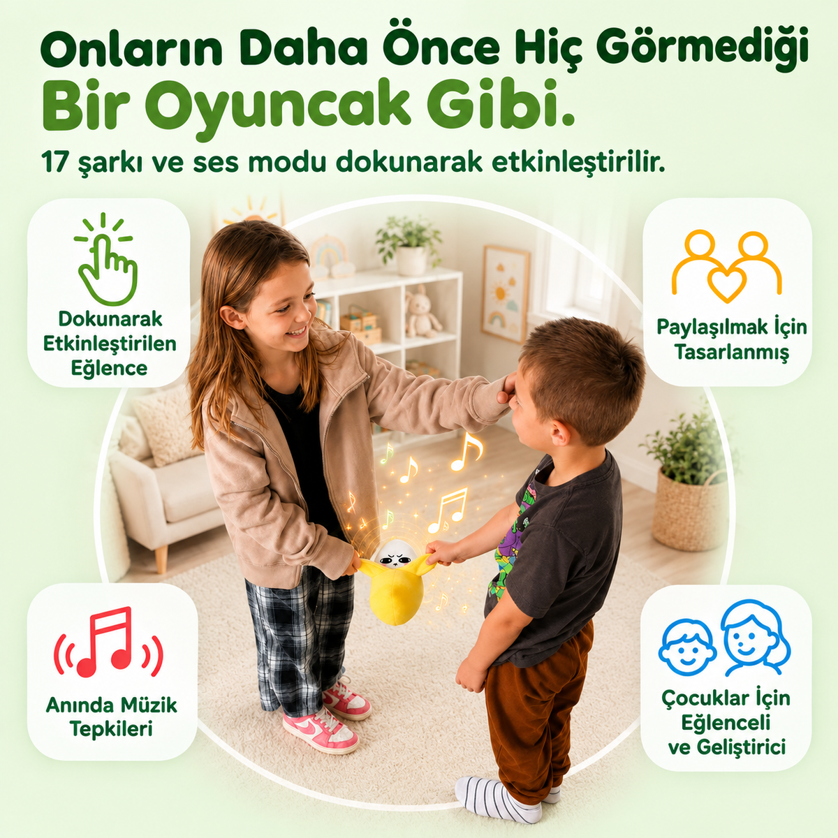 MeluMiya Müzikli Meyve Dostum